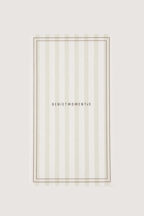 Zusss  Servetten Genietmomentje