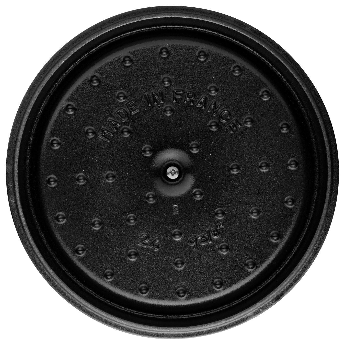 STAUB LA COCOTTE GIETIJZEREN BRAADPAN ROND, LA-MER BLAUW - TWEE FORMATEN - Oosterlinck