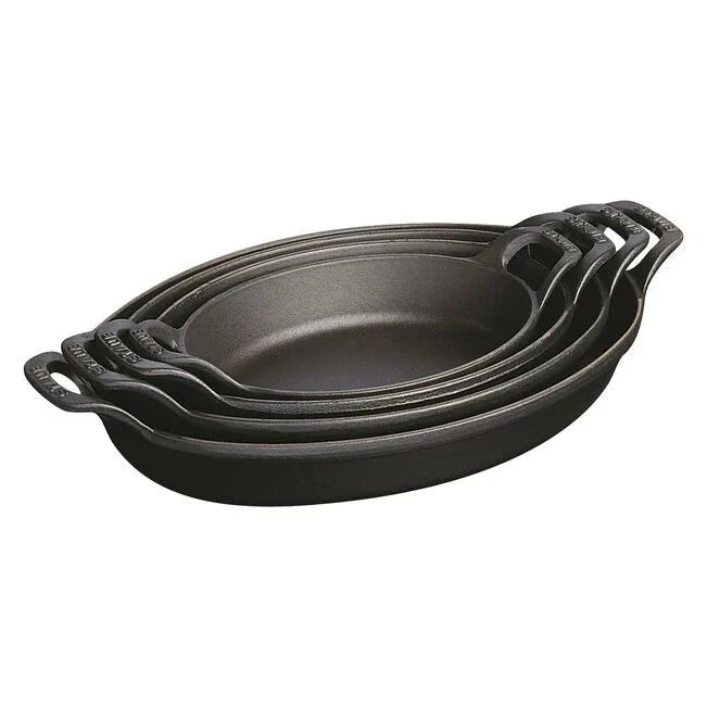 Staub  Ovale ovenschotel stapelbaar - maatvarianten - Oosterlinck