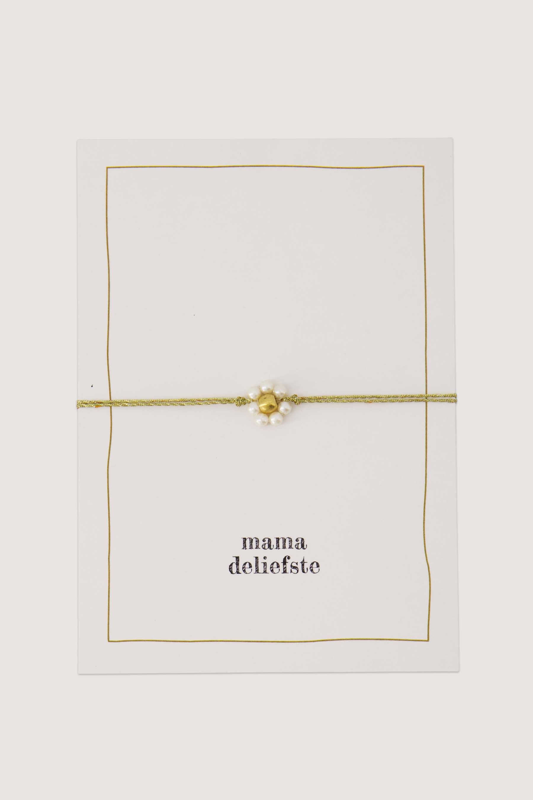 Zusss  Armbandje "mama de liefste" - Oosterlinck Home