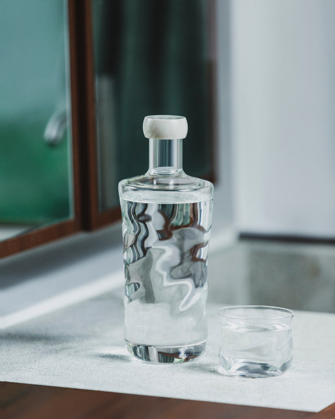 Paveau Swirl tumbler glas - set van 2 stuks