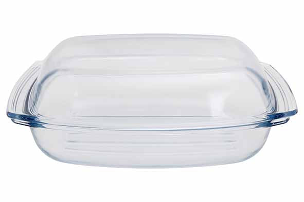 500°  Glazen oven-/bewaarschaal ovaal Grill & Drop - Oosterlinck Home