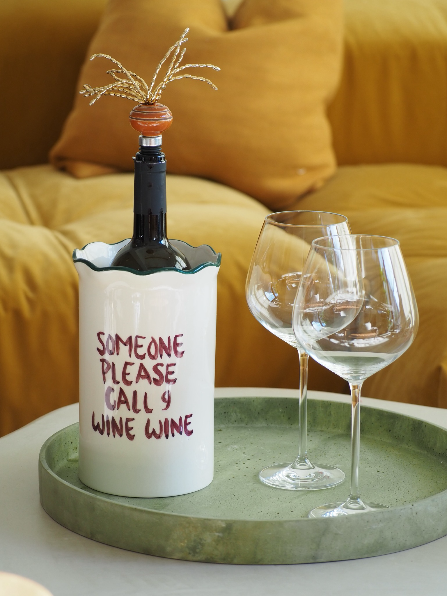 Studio Noticed  Flessenstop keramisch / kleurvarianten - Oosterlinck Home