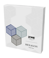 Zone Denmark   Hexagon kookpotonderzetters - set van 3 - varianten - Oosterlinck