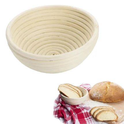 Westmark  Rijsmand uit vlechtwerk voor rond brood