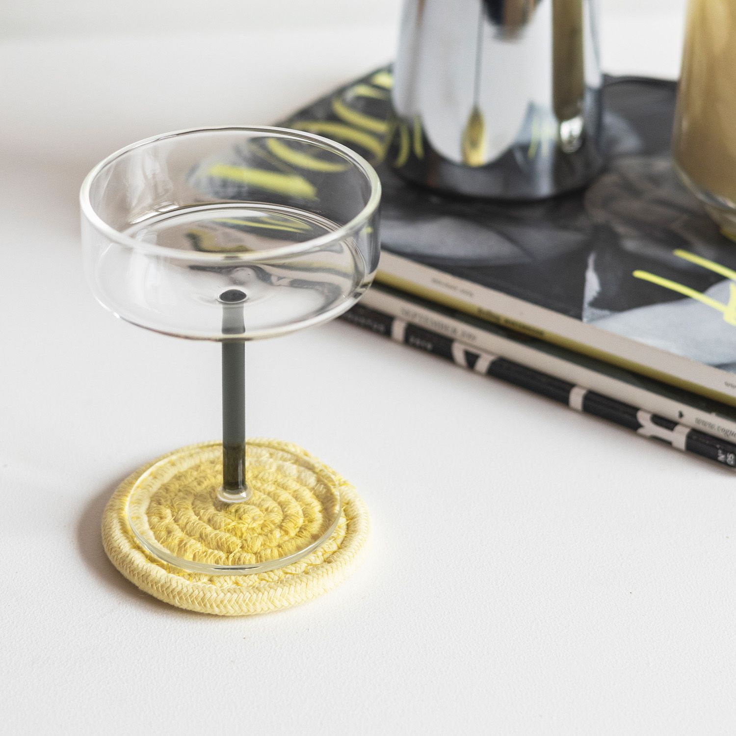 ONA  Glasonderzetters Piff set van 4 - Oosterlinck Home