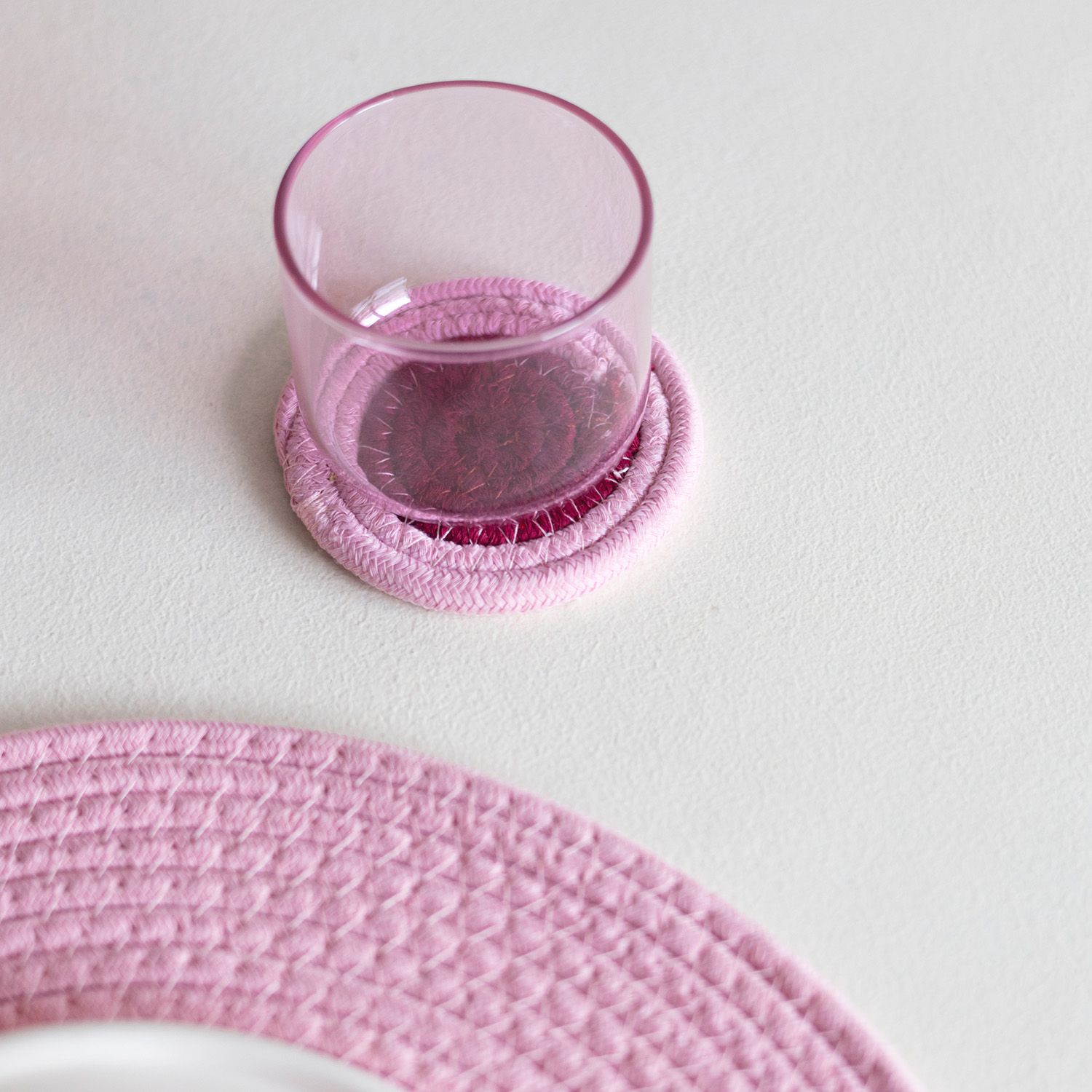 ONA  Glasonderzetters Piff set van 4 - Oosterlinck Home