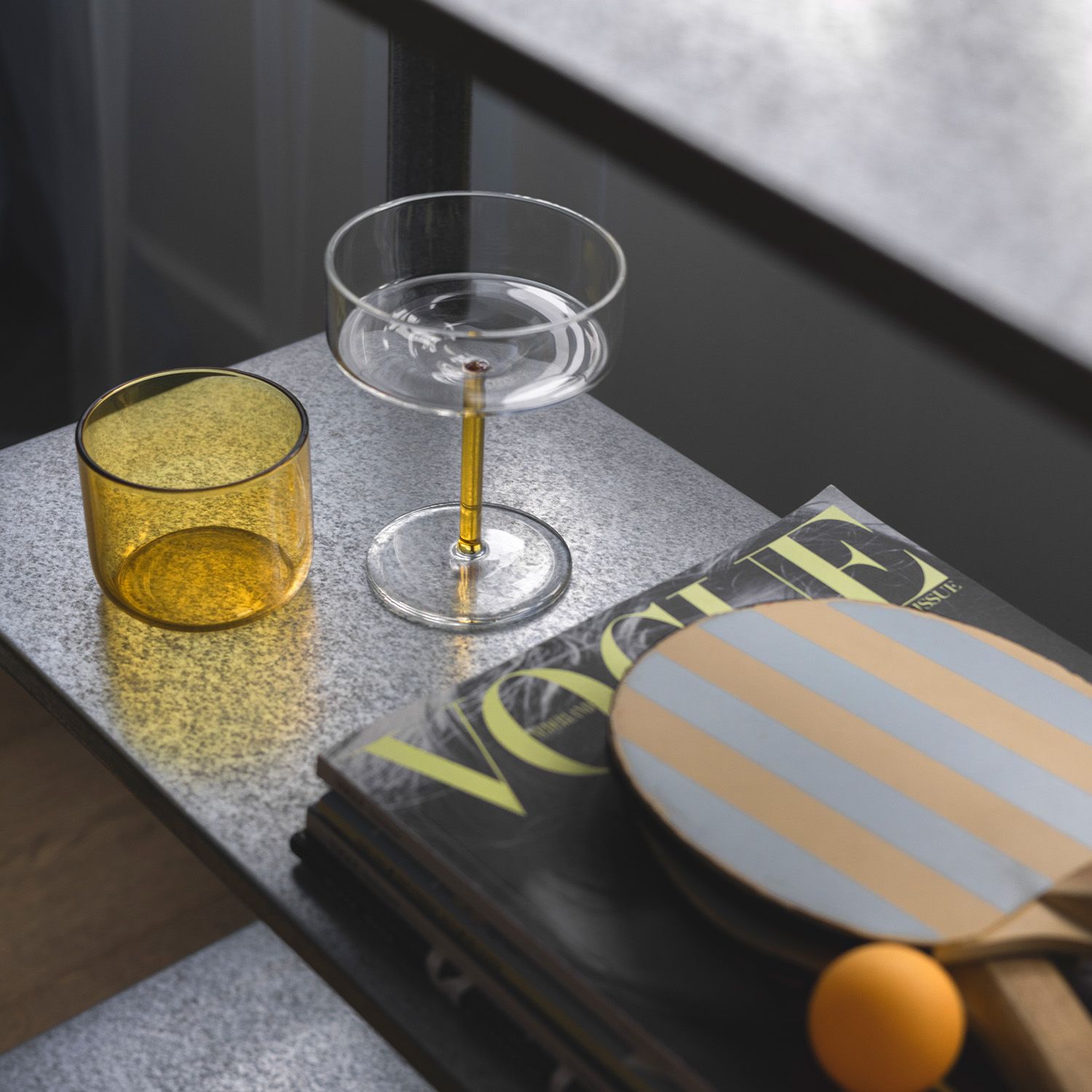 Ona  Champagnecoupes Fizz - set van 2 - Oosterlinck Home