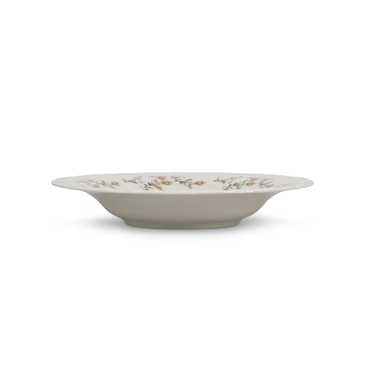 Bonbistro  Retro Flower Brown diep bord