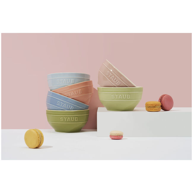 Staub Ceramique set kommetjes 12cm macaron 6-delig