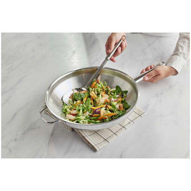 Demeyere Apollo 7 Wok 32cm + GRATIS wokspaan
