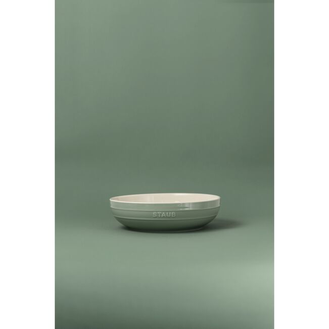 Staub Céramique serveerkom 28cm eucalyptus