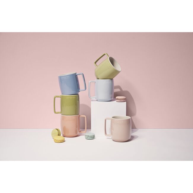 Staub Ceramique set mokken macaron 6-delig (kopie)