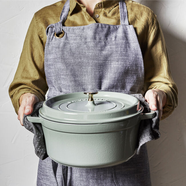 Staub La Cocotte stoofpot 28cm eucalyptus