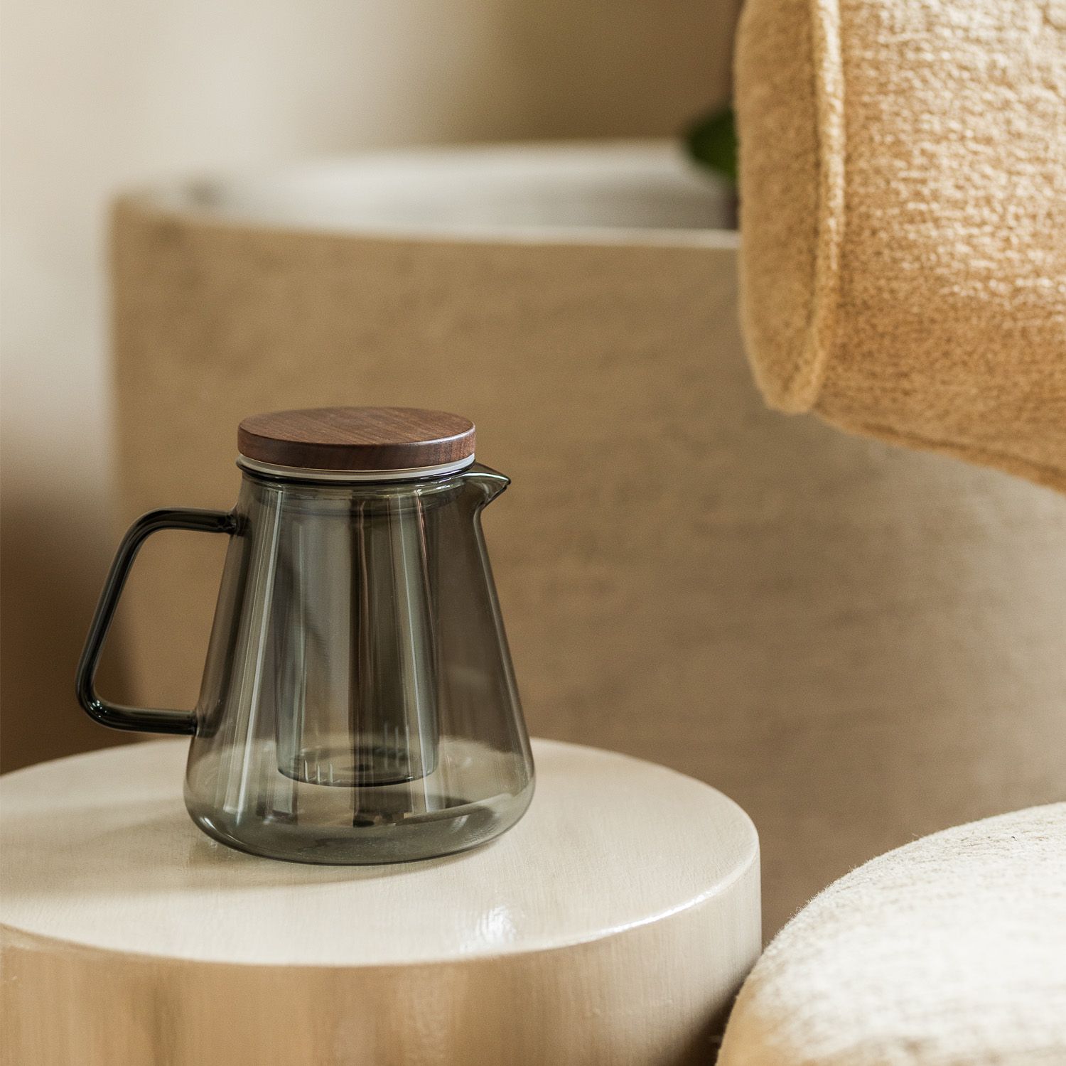 Salt&Pepper Luma theepot 93cl met filter en deksel - Oosterlinck Home