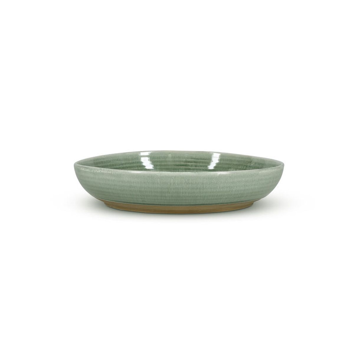 Salt&Pepper Cameo serveerschaal  groen 28x6cm