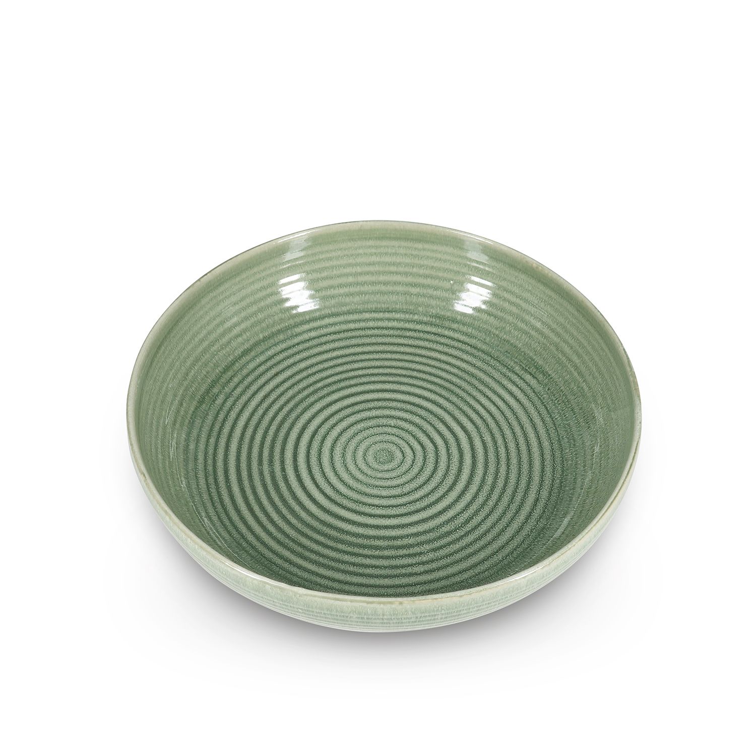 Salt&Pepper Cameo Serveerschaal 32xH7,5cm groen