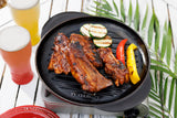 Le Creuset gietijzer grillpan rond 25cm- 3 kleuren - Oosterlinck