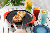 Le Creuset gietijzer grillpan rond 25cm- 3 kleuren - Oosterlinck