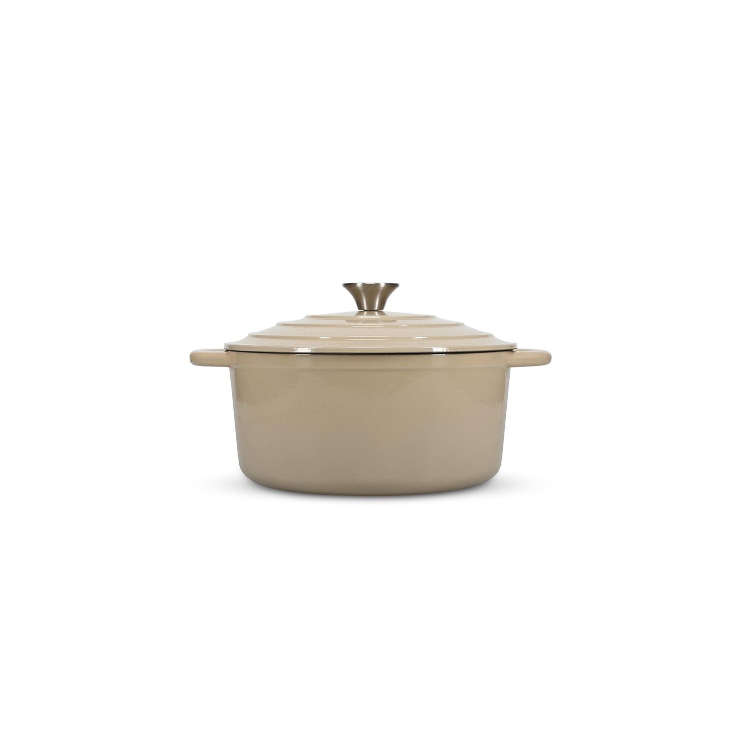 Salt&Pepper Ferno gietijzer stoofpot 26cm beige