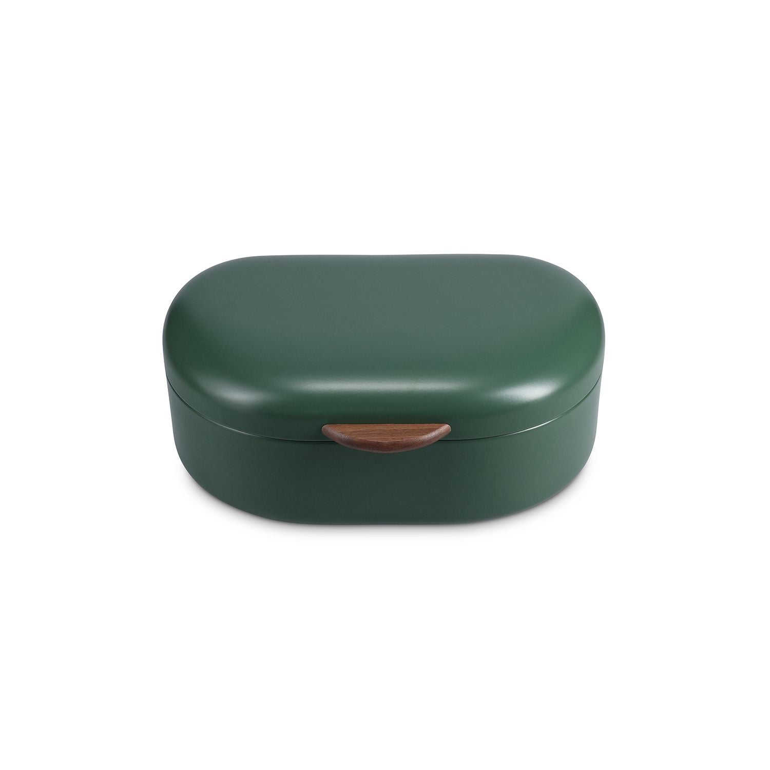 Salt&Pepper Crust Broodtrommel met houten greep  medium