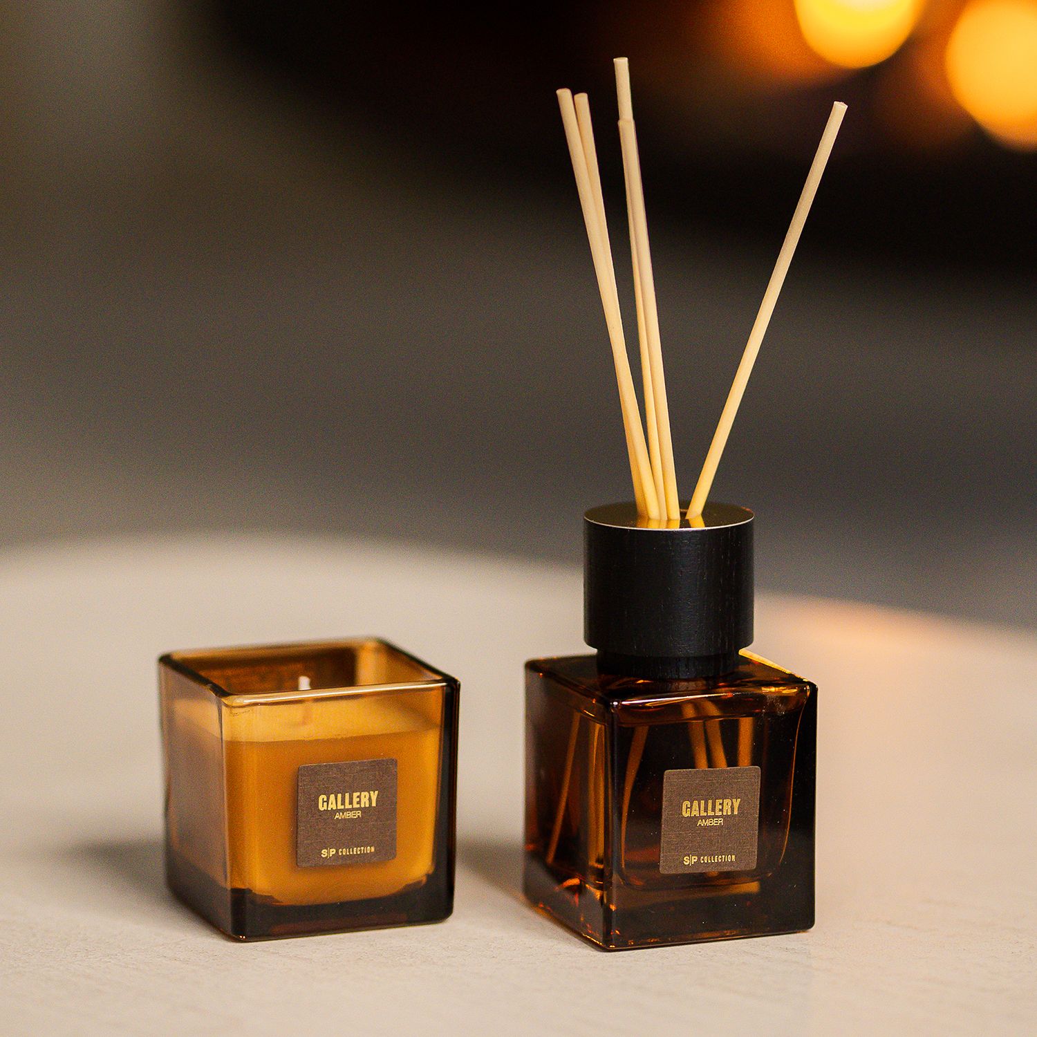 Salt & Pepper   Gallery geurstokjes amber  -40%