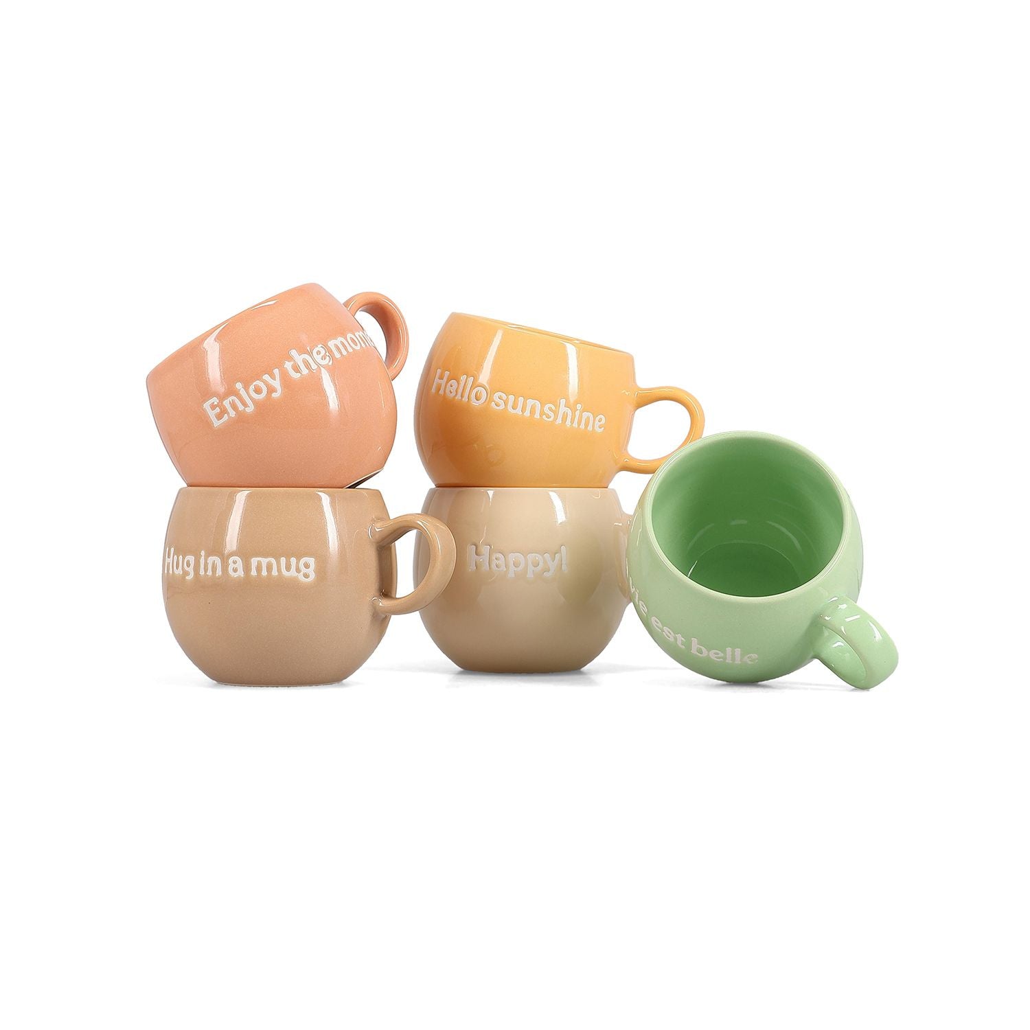 Salt&Pepper  Mok/muggie "La vie est belle" - Oosterlinck Home
