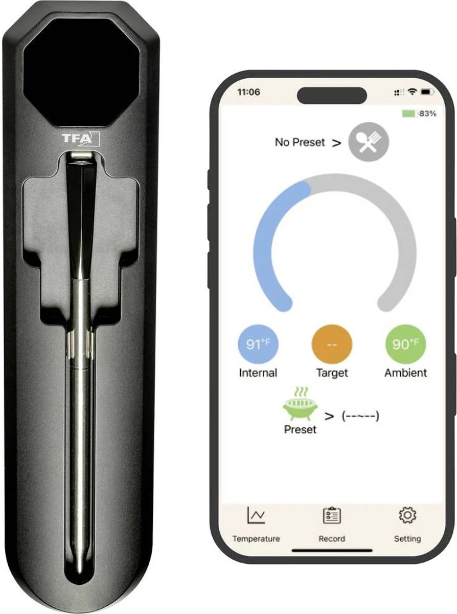 TFA  Smart BBQ Keuken-chef2 thermometer