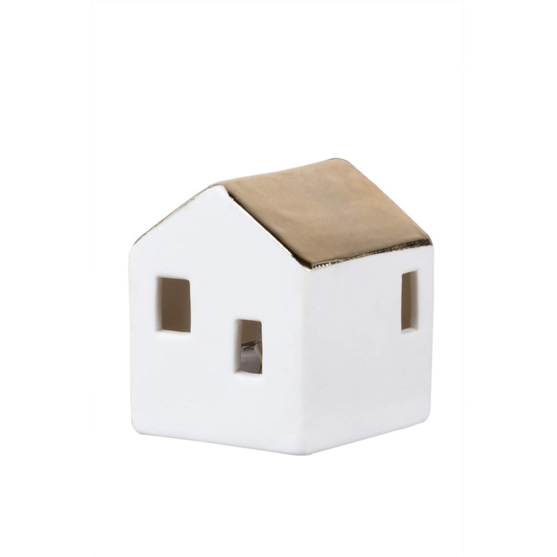 Räder   Porseleinen Led-licht mini huisje