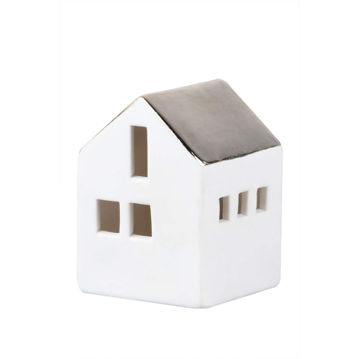 Räder   Porseleinen Led-licht mini huisje