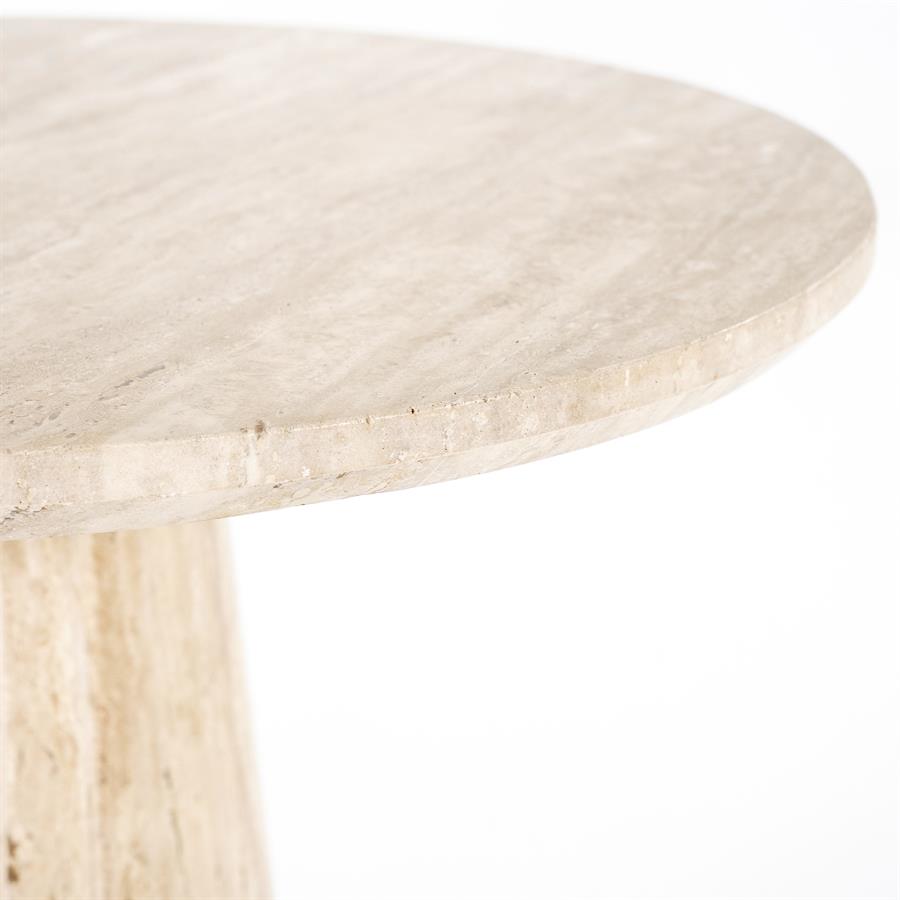 Linck. Aime tafel travertijn 70cm