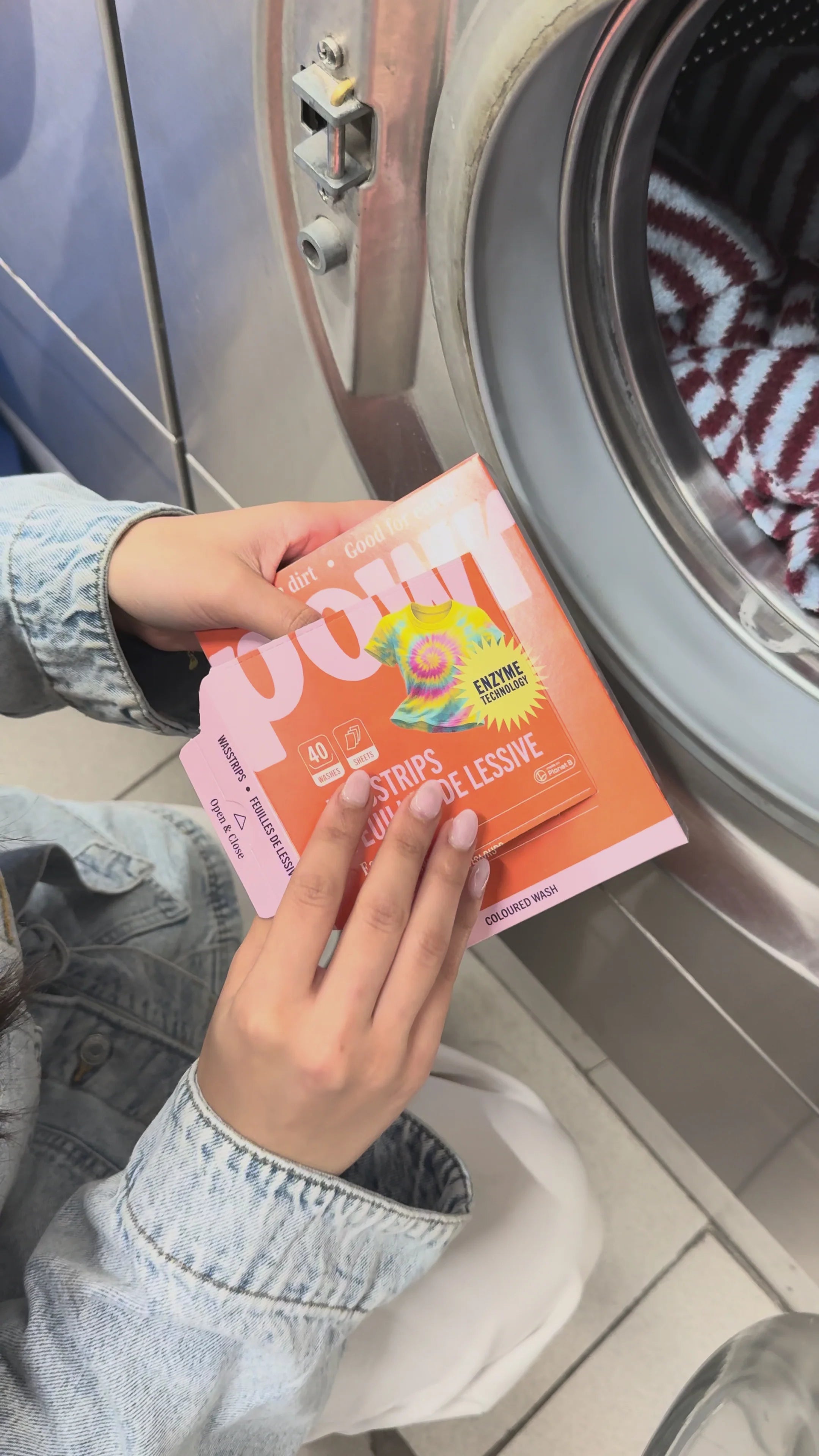 POWR  Wasstrips met enzymen