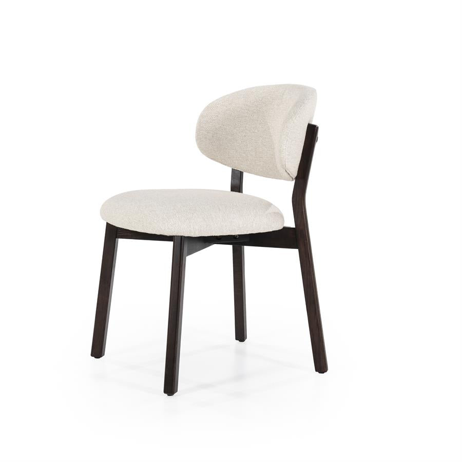 Linck. Mikky stoel donker hout