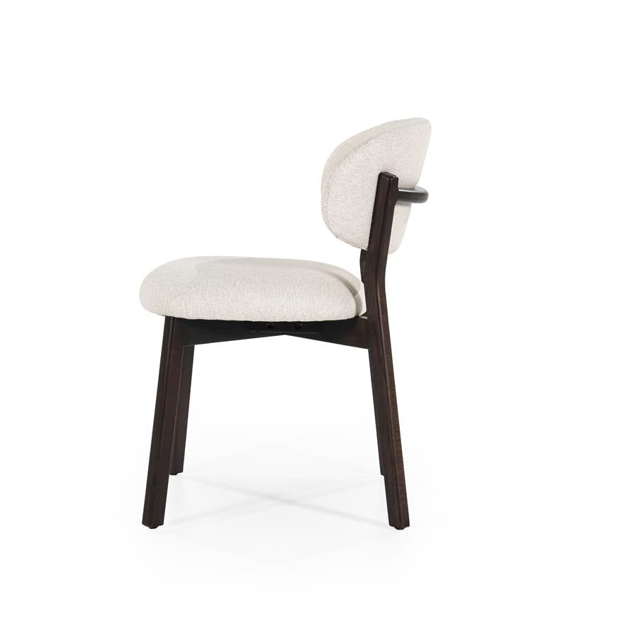 Linck. Mikky stoel donker hout