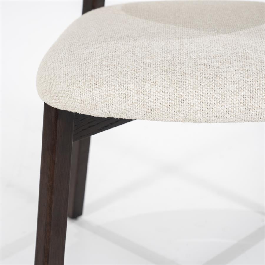 Linck. Mikky stoel donker hout