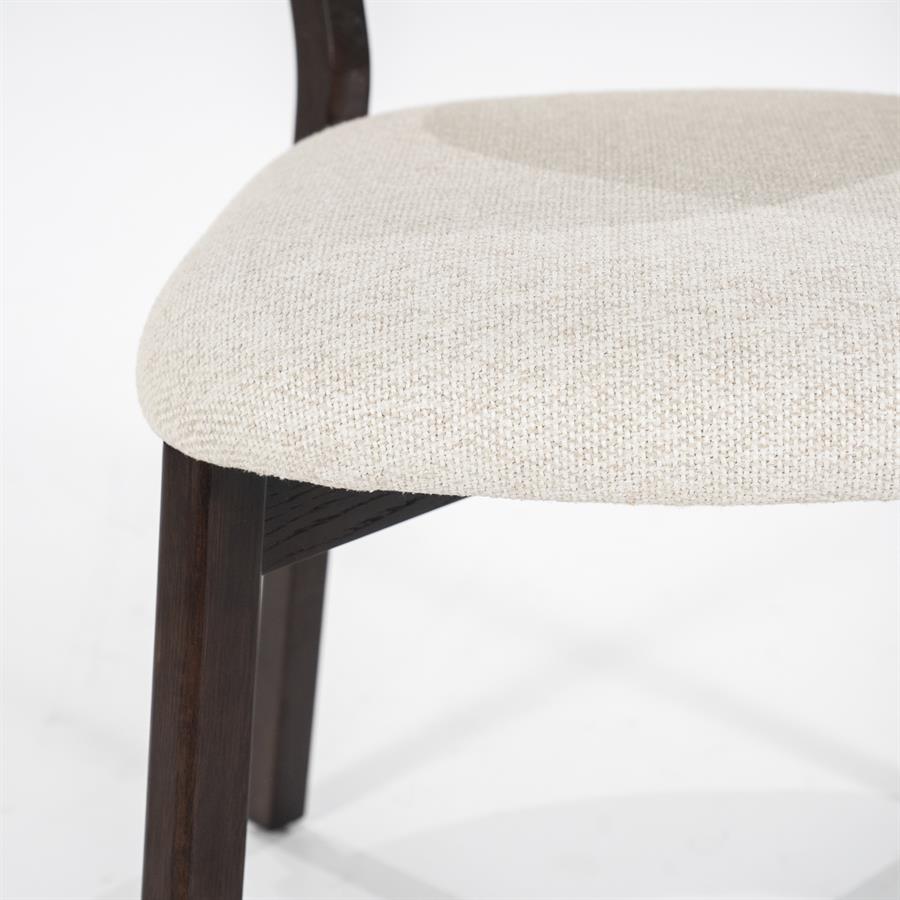 Linck. Mikky stoel donker hout