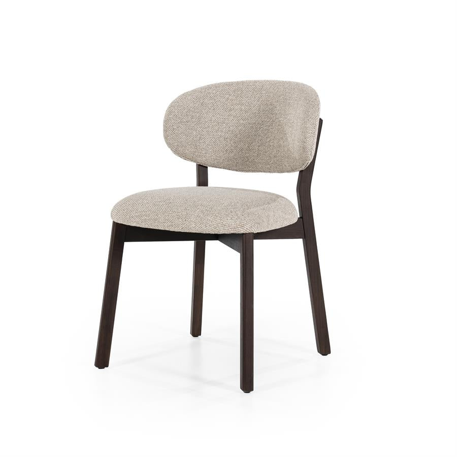 Linck. Mikky stoel donker hout