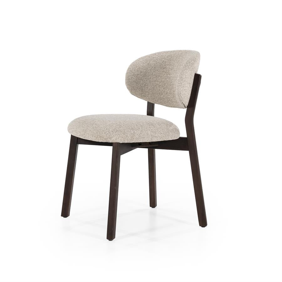 Linck. Mikky stoel donker hout