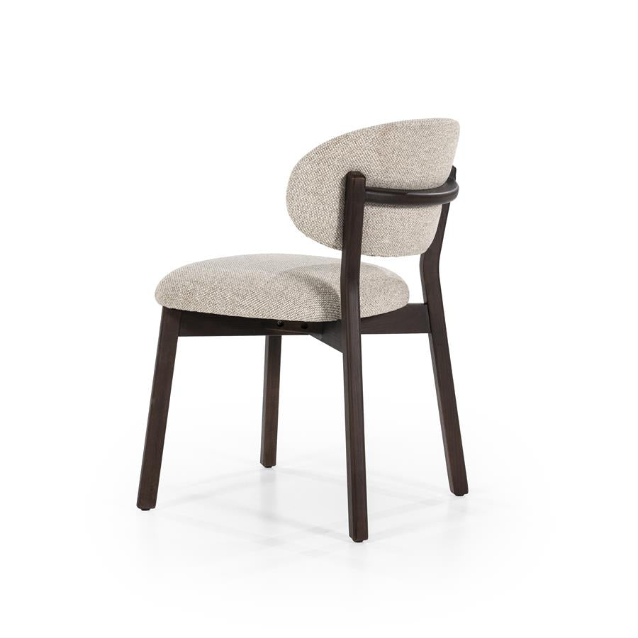 Linck. Mikky stoel donker hout