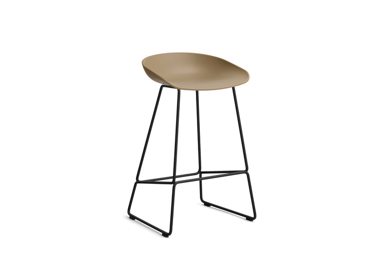 HAY - AAS38 About a stool barkruk - zwart onderstel - high - Oosterlinck