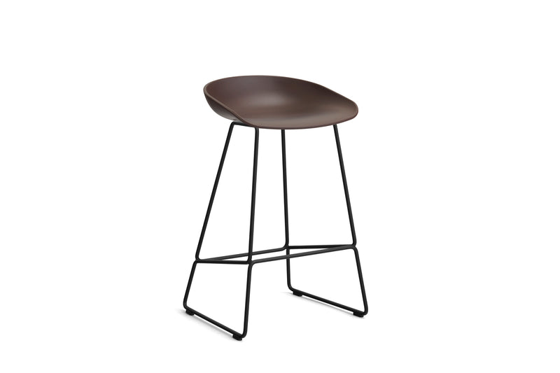 HAY - AAS38 About a stool barkruk - zwart onderstel - low - Oosterlinck