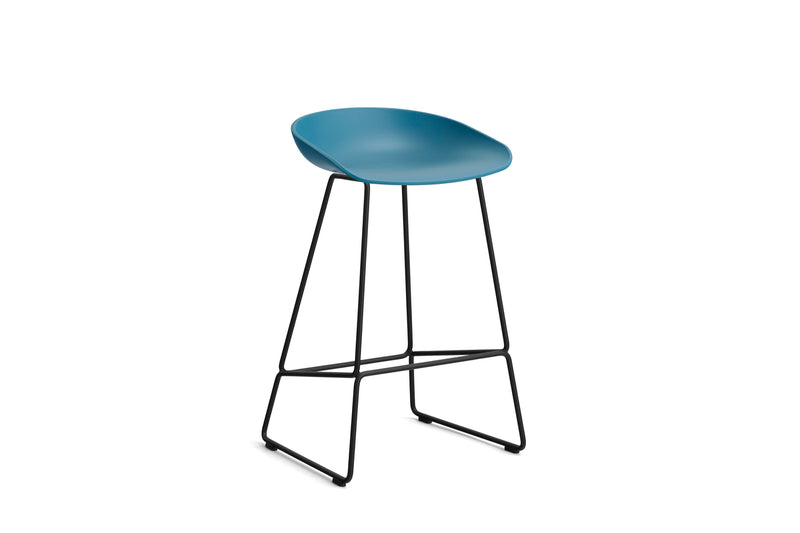 HAY - AAS38 About a stool barkruk - zwart onderstel - low - Oosterlinck