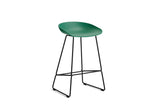 HAY - AAS38 About a stool barkruk - zwart onderstel - low - Oosterlinck