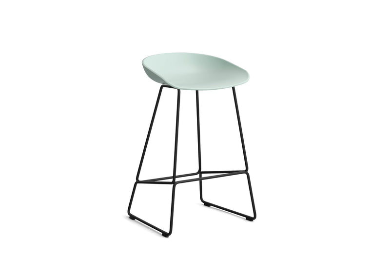 HAY - AAS38 About a stool barkruk - zwart onderstel - low - Oosterlinck