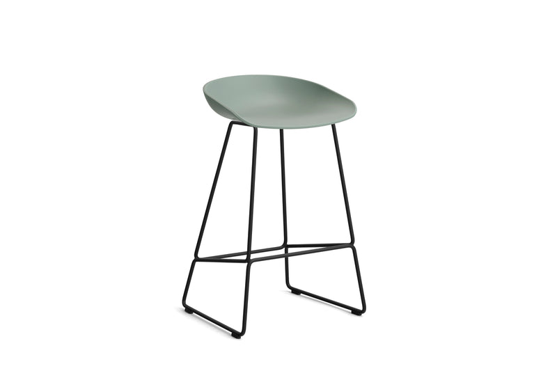 HAY - AAS38 About a stool barkruk - zwart onderstel - low - Oosterlinck