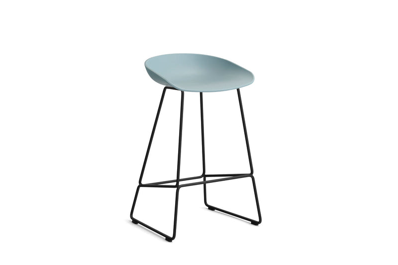 HAY - AAS38 About a stool barkruk - zwart onderstel - high - Oosterlinck