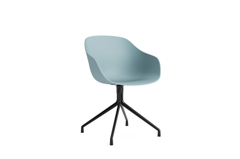 HAY - About a Chair AAC 220 - onderstel zwart gepoederlakt alu - diverse kleuren - Oosterlinck