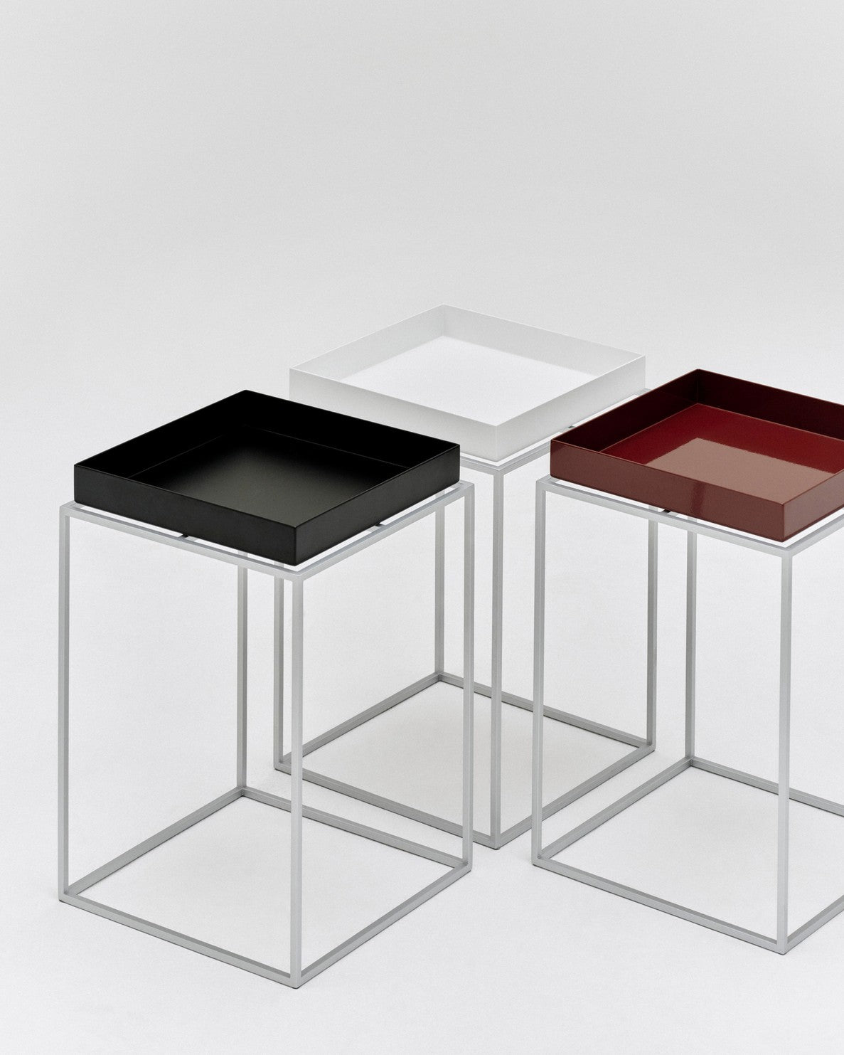 Hay  Tray Table small high / bijzettafel silicone coated steel base