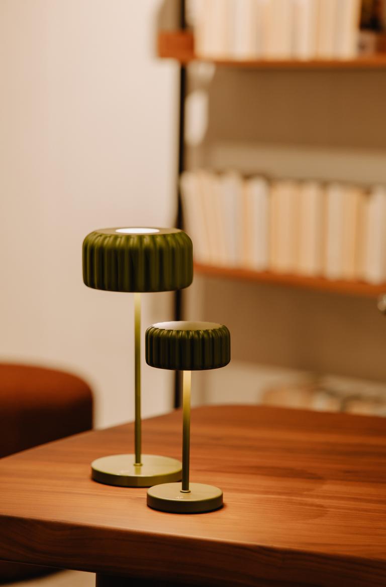 Atelier Pierre Mini Bistro oplaadbare lamp silk - Oosterlinck Home
