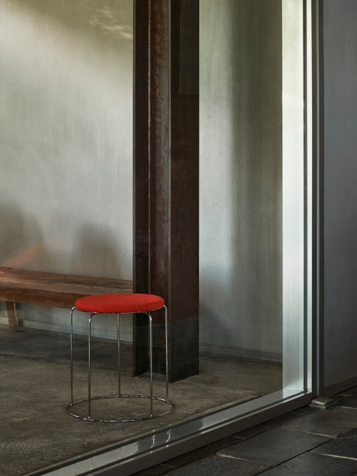 &Tradition  Wire Stool Verner Panton seat pads